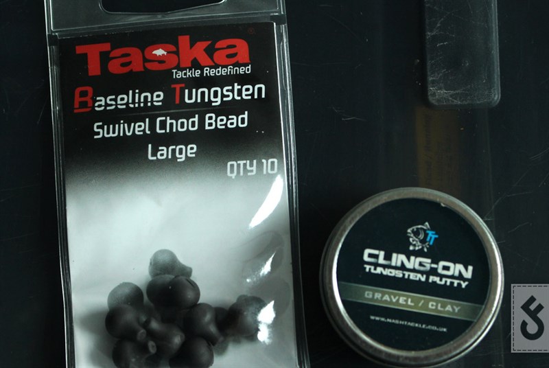 Gebruik tungsten chod beads of putty