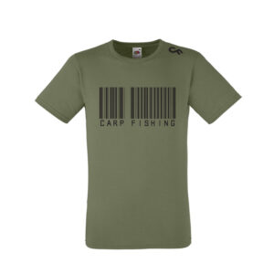 Shirt Barcode olive - CarpFeeling webshop