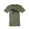 Shirt Karperkop olive - CarpFeeling webshop