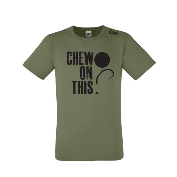 Shirt Chew on This olive - CarpFeeling webshop