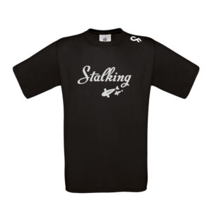 Shirt Stalking zwart - CarpFeeling webshop