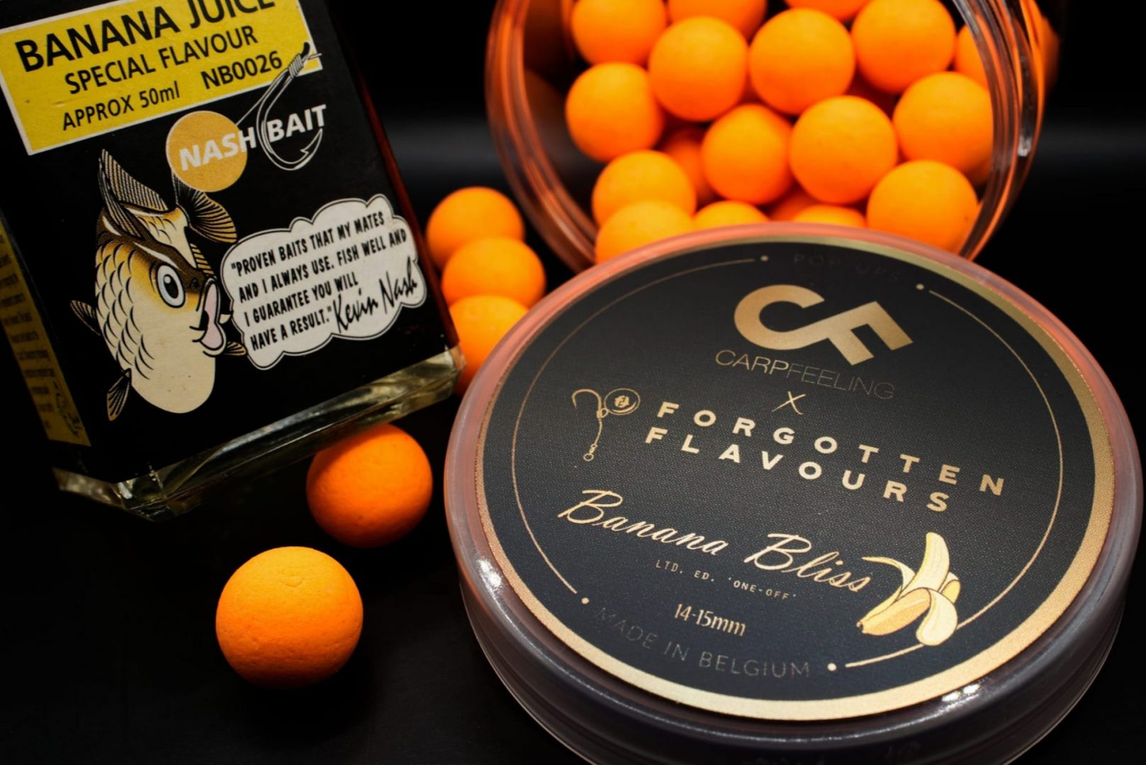 Cat & Carp Banana Bait Flavourings – Concentrated Carp Fishing Liquid Dip & Glug (125g, Made In UK)