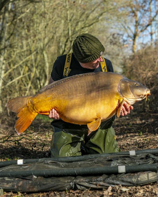 Marco Tetteroo met zijn PB van 31,3 kg op de Citruz range!