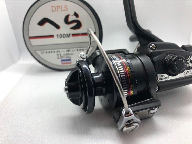 Op de spoel komt 0.265mm Daiwa DPLS monofilament.