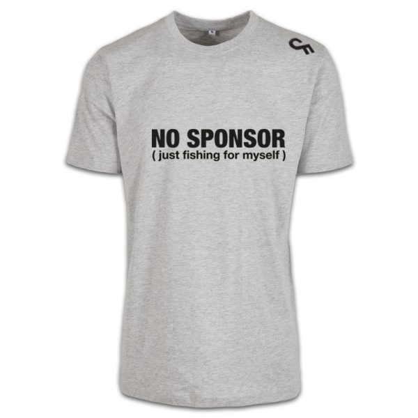 No Sponsor shirt grijs