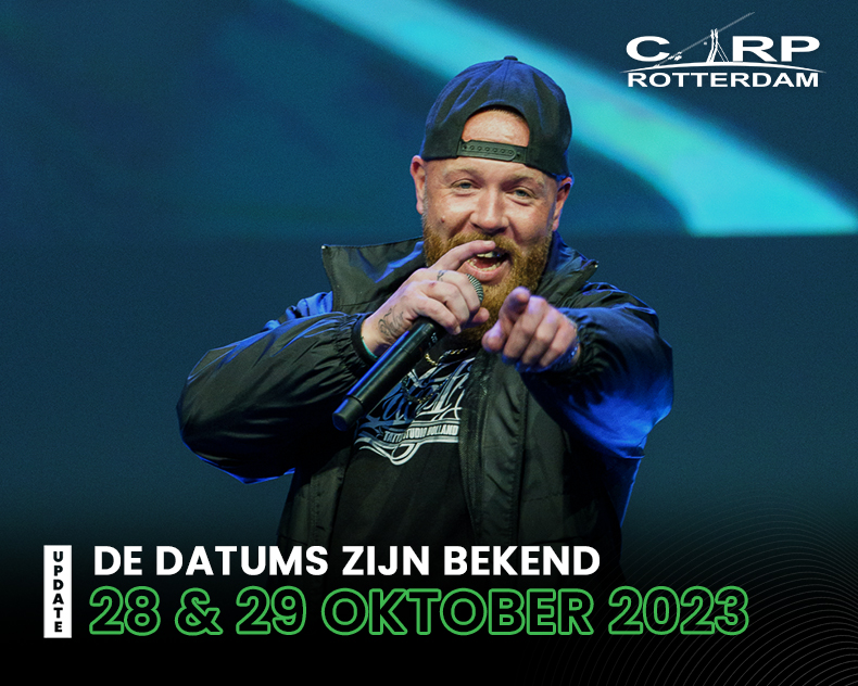 Carp Rotterdam vindt dit jaar plaats op 28 en 29 oktober