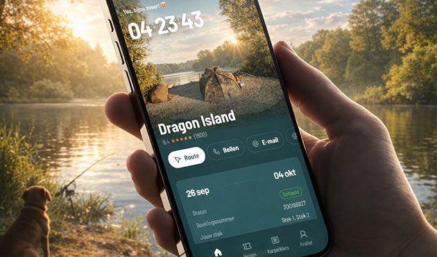 Maak kennis met de gloednieuwe app van The Carp Specialist!